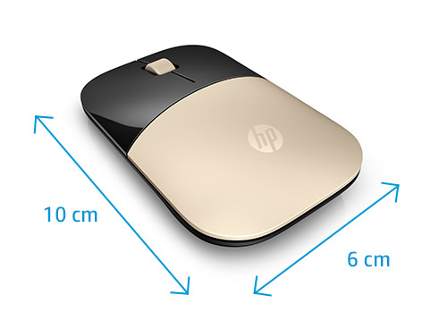 HP Z3700ワイヤレスマウス（ゴールド色）