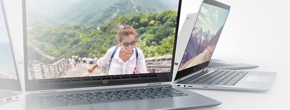 HP Chromebook x360 14 動画を見る