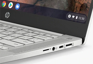 HP Pro c645 Chromebook Enterprise 作業を中断せずに高速充電