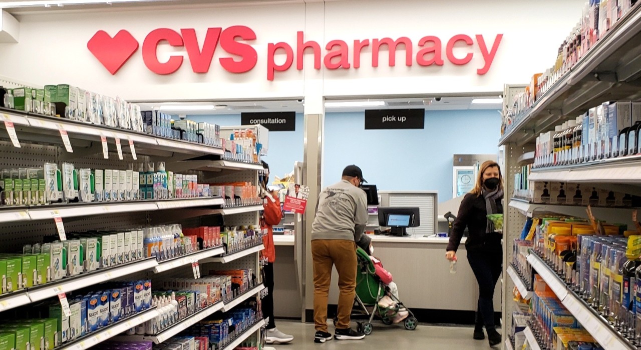CVSマンハッタン店内の様子（標準店サイズ）　写真：平山撮影