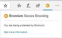 Bromium Secure Browsing Extension for Edge