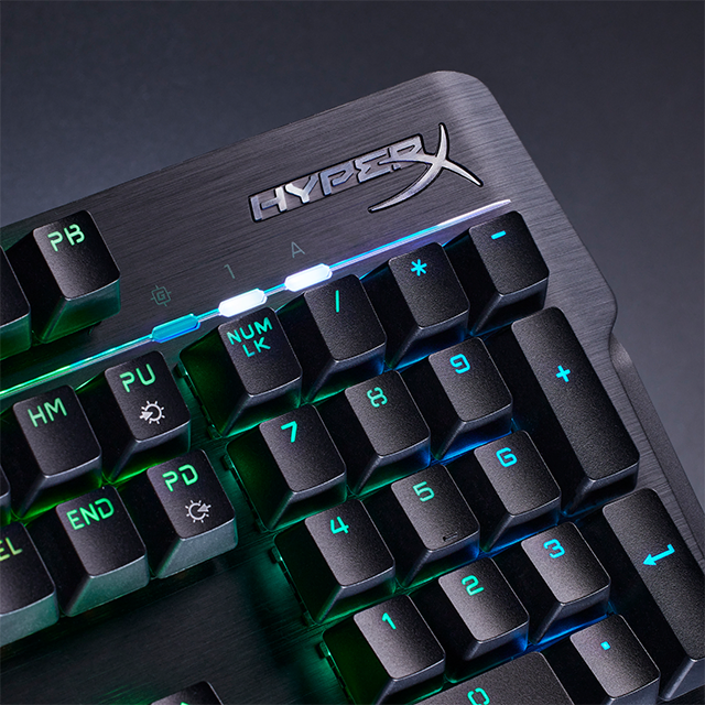 HyperX Alloy MKW100メカニカル ゲーミング キーボード (赤軸) US配列