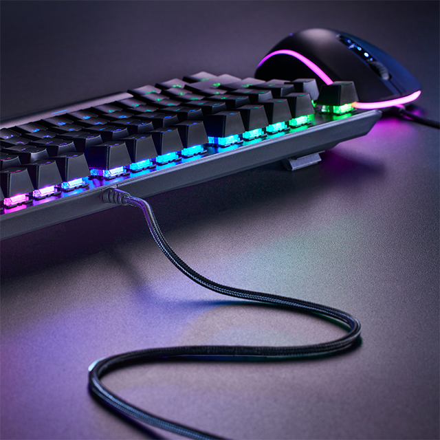 HyperX Alloy MKW100メカニカル ゲーミング キーボード (赤軸) US配列