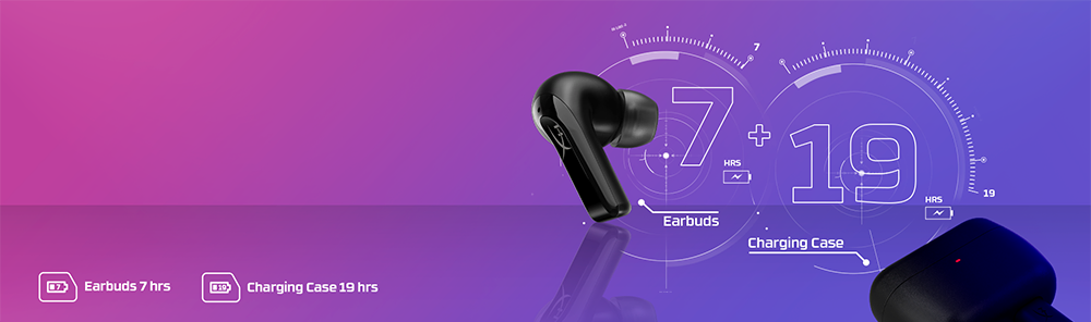 HyperX Cloud MIX Buds 2 ノイズキャンセリング ワイヤレス ゲーミングイヤホン