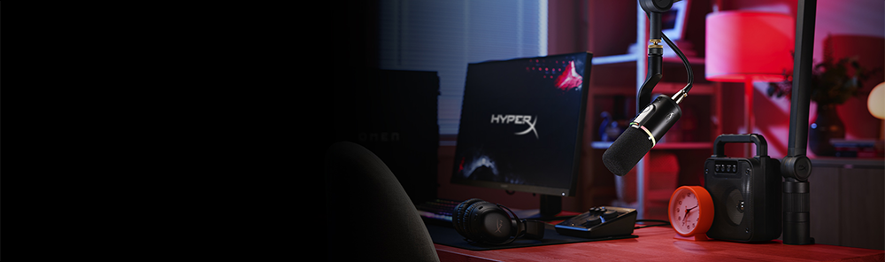 HyperX FlipCast XLR/USB デュアルコネクション ダイナミックマイク