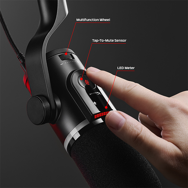 HyperX FlipCast XLR/USB デュアルコネクション ダイナミックマイク