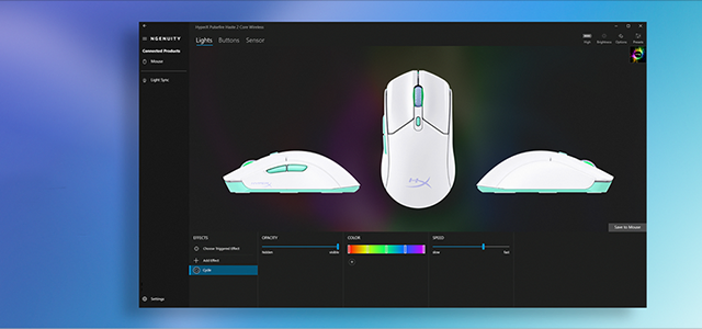 HyperX Pulsefire Haste 2 Core Wireless ゲーミングマウス