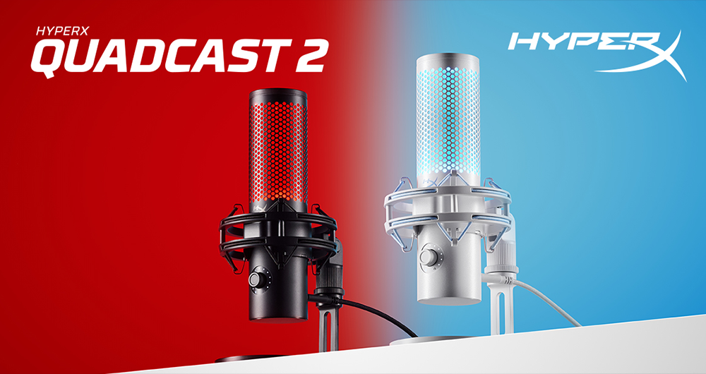 HyperX QuadCast2 コンデンサーマイク USBマイク