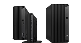コンパクトからパワフルまで ビジネス用デスクトップ