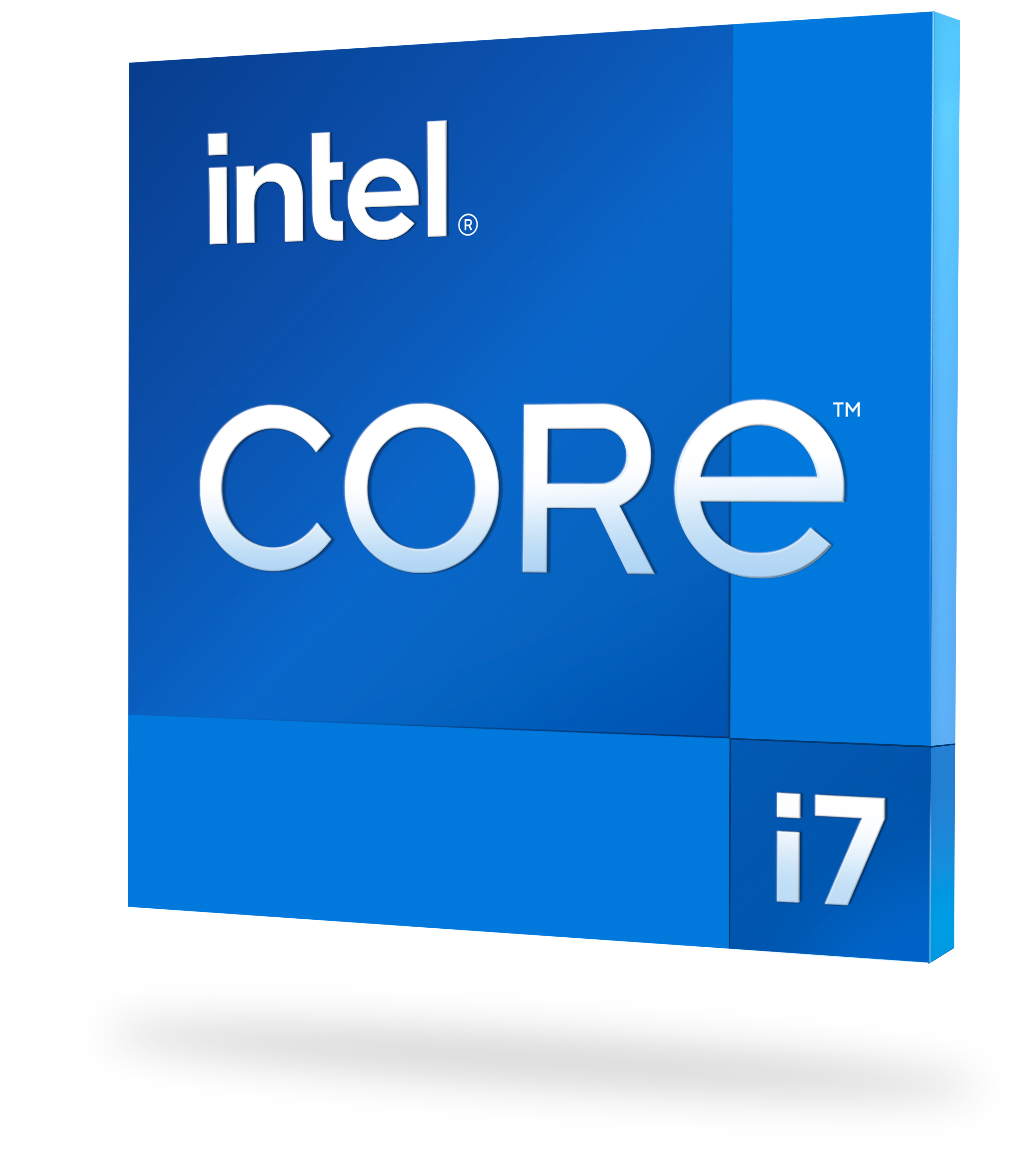 インテル Core i7 プロセッサーのバッジ