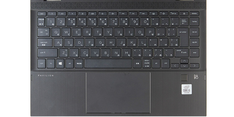HP ノートパソコンのキーボード配列 日本HP