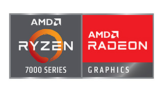 最新の第4世代 AMD Ryzenモバイルプロセッサー搭載