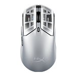 HyperX Pulsefire Haste 2 S Wireless ゲーミングマウス(シルバー)