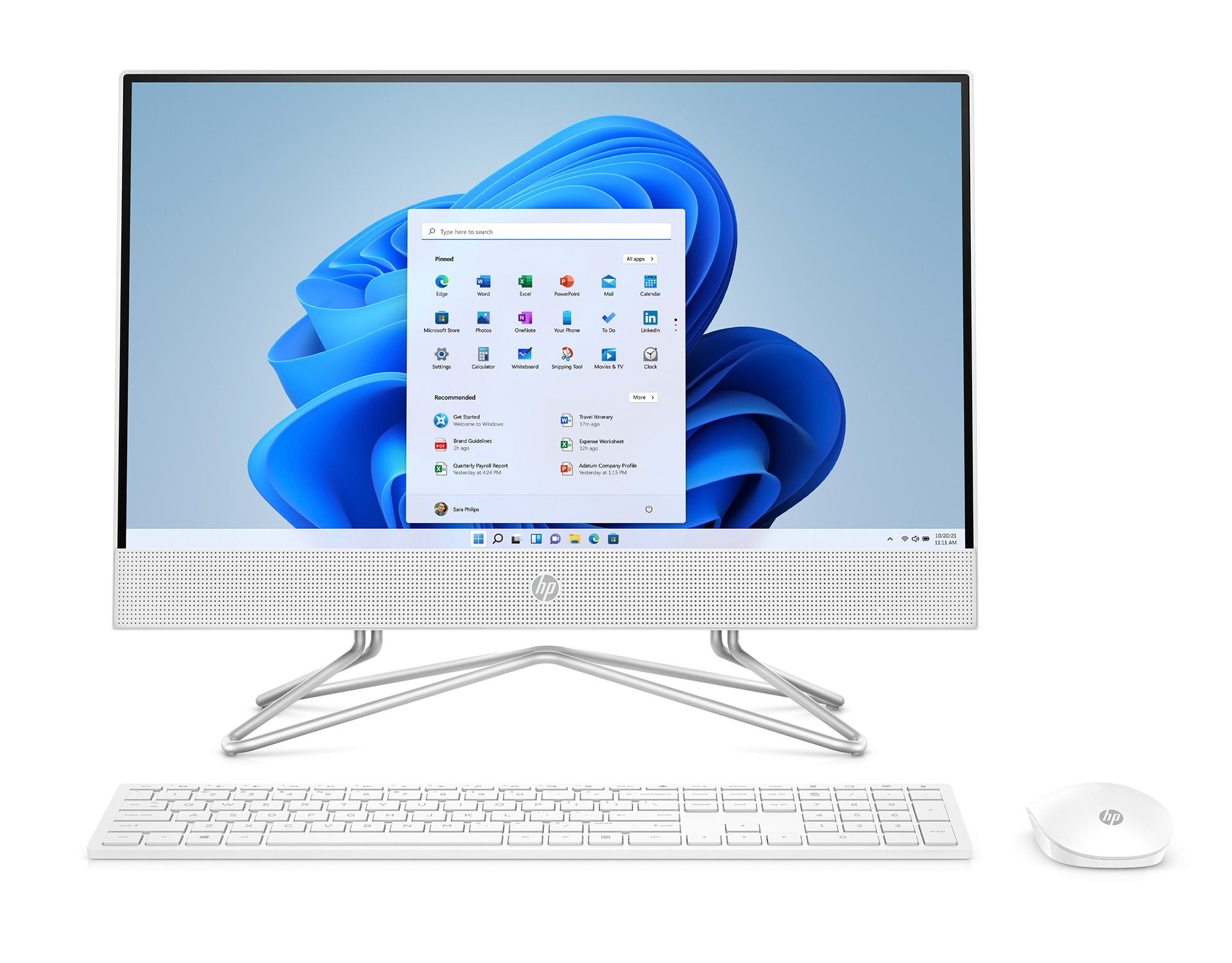 HP All-in-One 22-df0104jp スタンダードモデル 【S3】 HP　BTO パソコン　格安通販