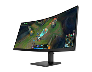 OMEN 34c G2 180Hz WQHDカーブド ゲーミングディスプレイ