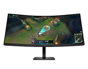 OMEN 34c G2 180Hz WQHDカーブド ゲーミングディスプレイ