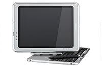 世界初のタブレットとノートPCを<br>組み合わせたタブレットPC