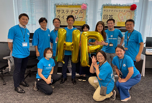 BRG合同で実施したサステナビリティクイズ