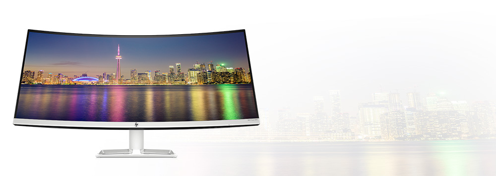 hp 34f Curved Display