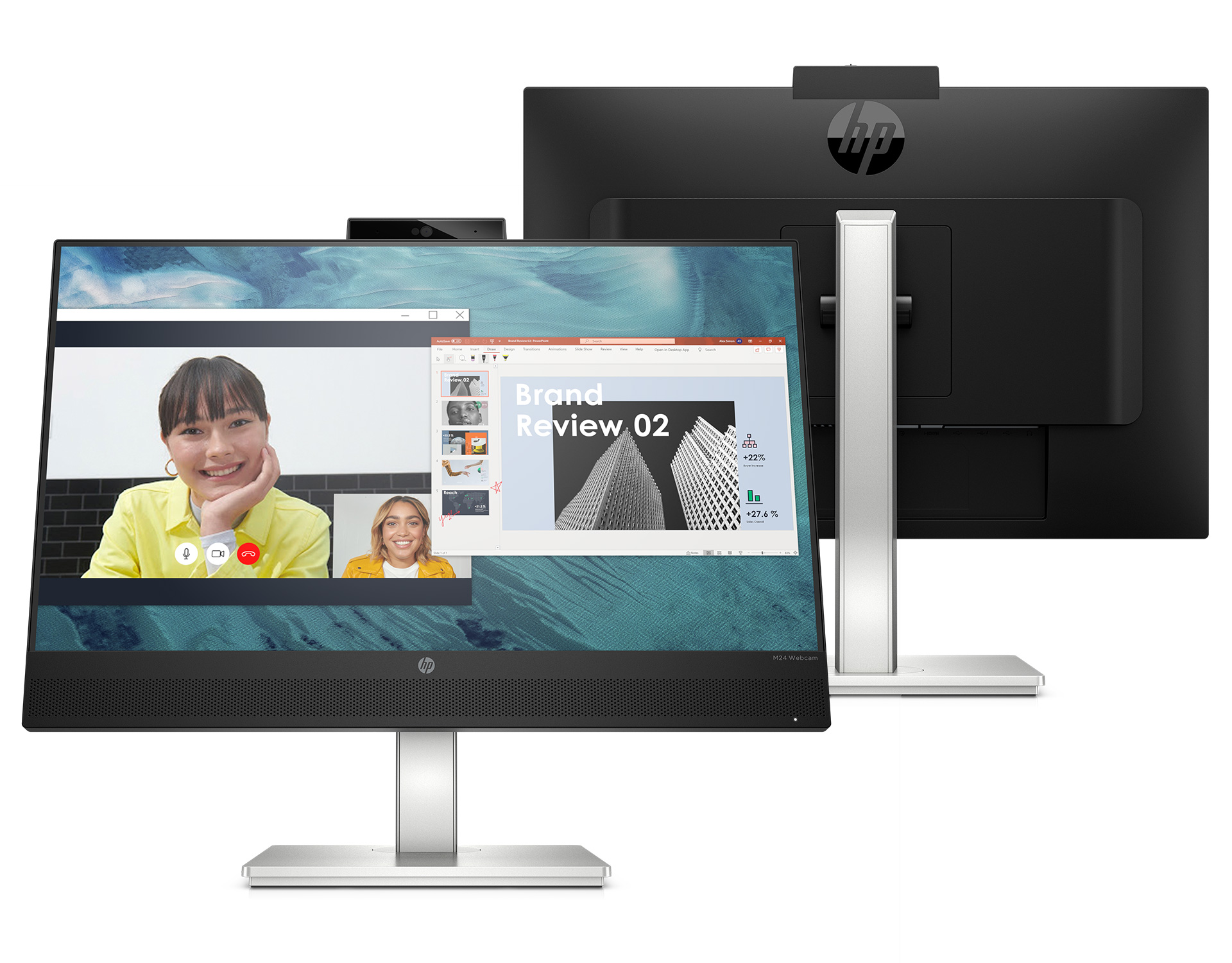 HP M24 Webcam ディスプレイ 製品詳細 - モニター | 日本HP