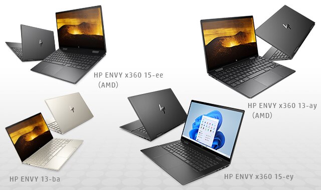 日本HP HP 2023 最新Envy x360 2in1ノートパソコン、15.6インチFHD