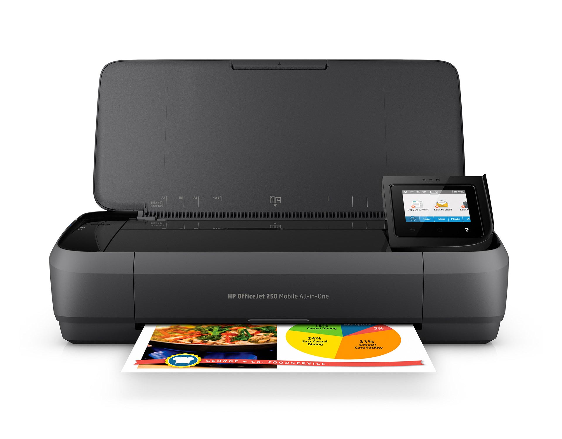 HP OfficeJet 250 Mobile All-in-one プリンター 0