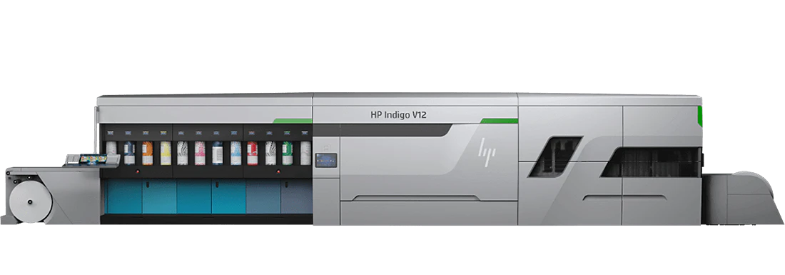HP Indigo V12デジタル印刷機
