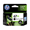 HP 67XL インクカートリッジ 黒（3YM57AA）