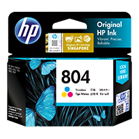 HP 804 インクカートリッジ カラー（T6N09AA）