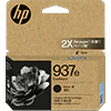 HP937e EvoMore インクカートリッジ 黒（4S6W9NA）