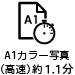 A1カラー写真（高速）約1.1分