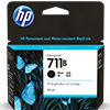 HP711B インクカートリッジ　ブラック80ml
