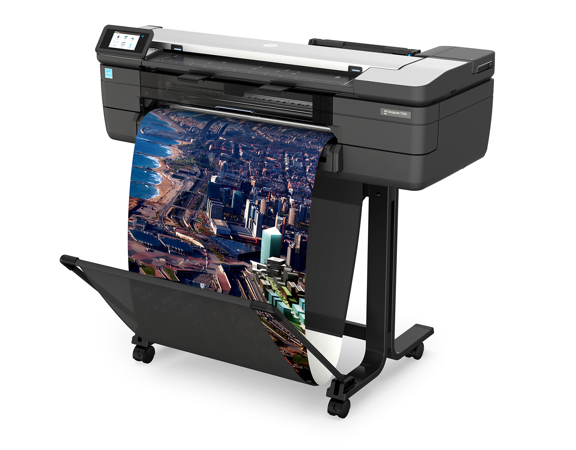 Hp designjet t830 как сканировать