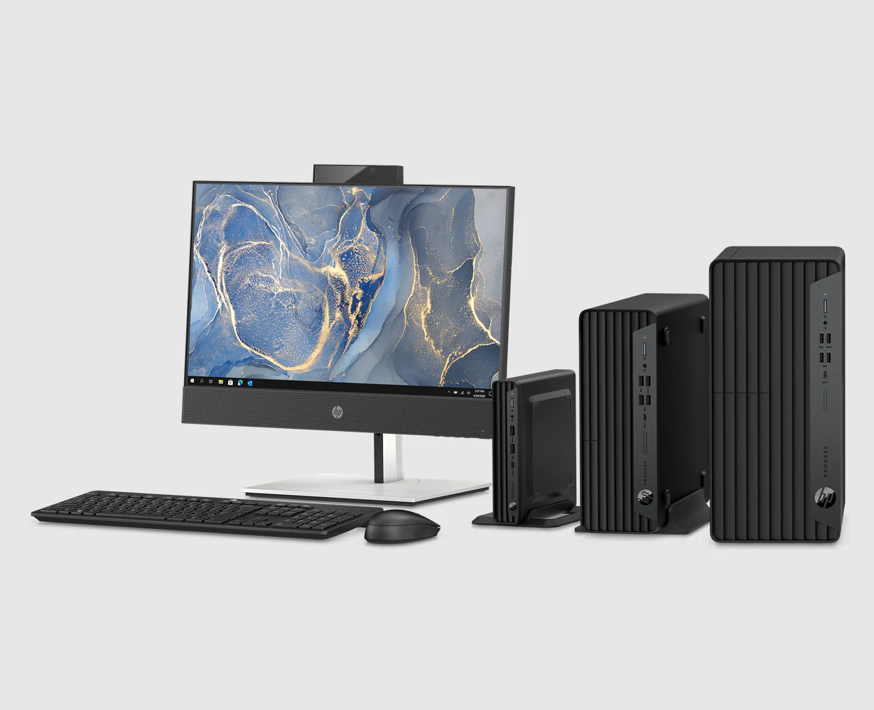 高い実用性と幅広い多様性 HP Pro Desktop & All-in-Oneシリーズ