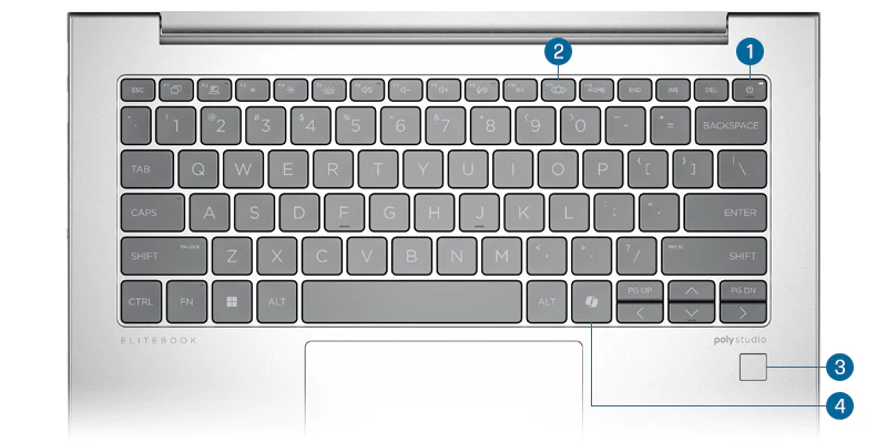 HP EliteBook 640 G11 キーボード
