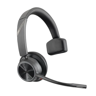 Voyager 4300 UC オーバーヘッド式 ワイヤレス ヘッドセット（片耳/両耳）
