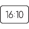 アスペクト比16:10