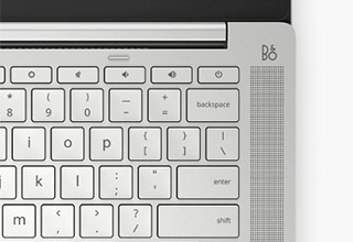 HP Pro c645 Chromebook Enterprise 鮮明な液晶での視聴、共有、キャプチャー
