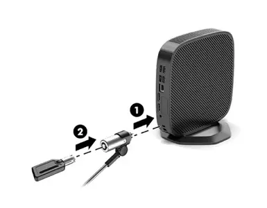 デバイスを物理的に保護