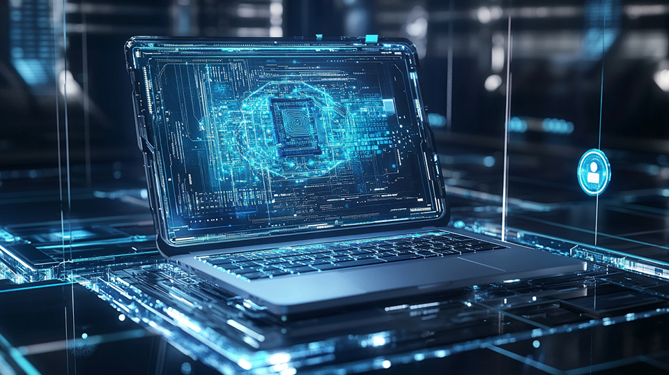 端末内で完結するセキュアなAI処理 (画像：筆者作成)