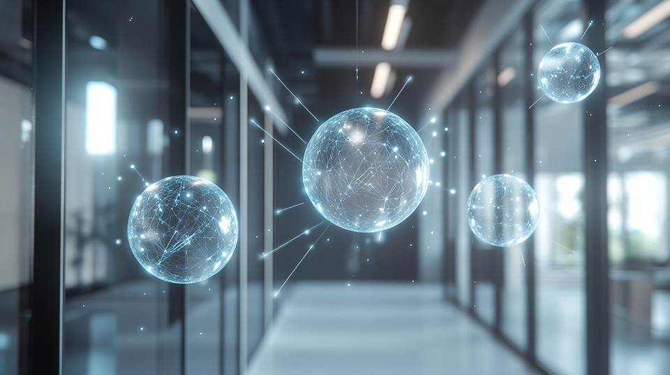 各部門に広がる自律的な業務最適化の可能性 (画像：筆者作成)