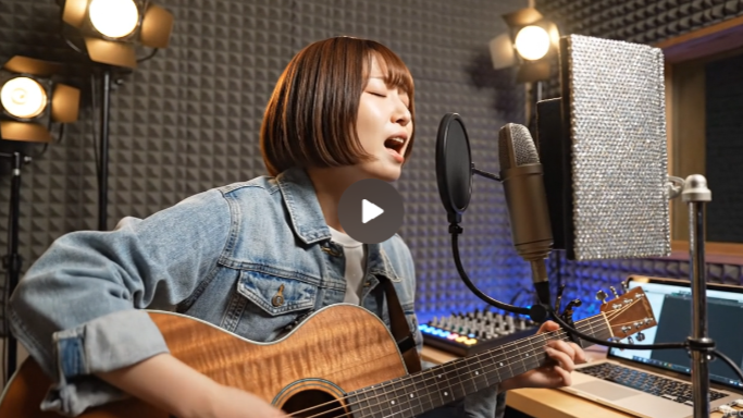 動画による人物×楽器表現デモ(画像:Veo 3.1生成動画より※筆者作成)