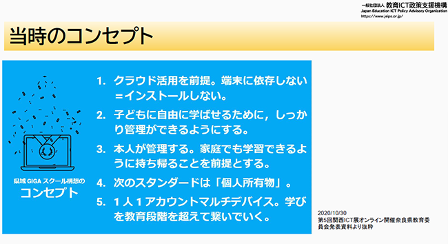 新しい学校のカタチを目指して～Next GIGAに向けて取り組むべきこと 