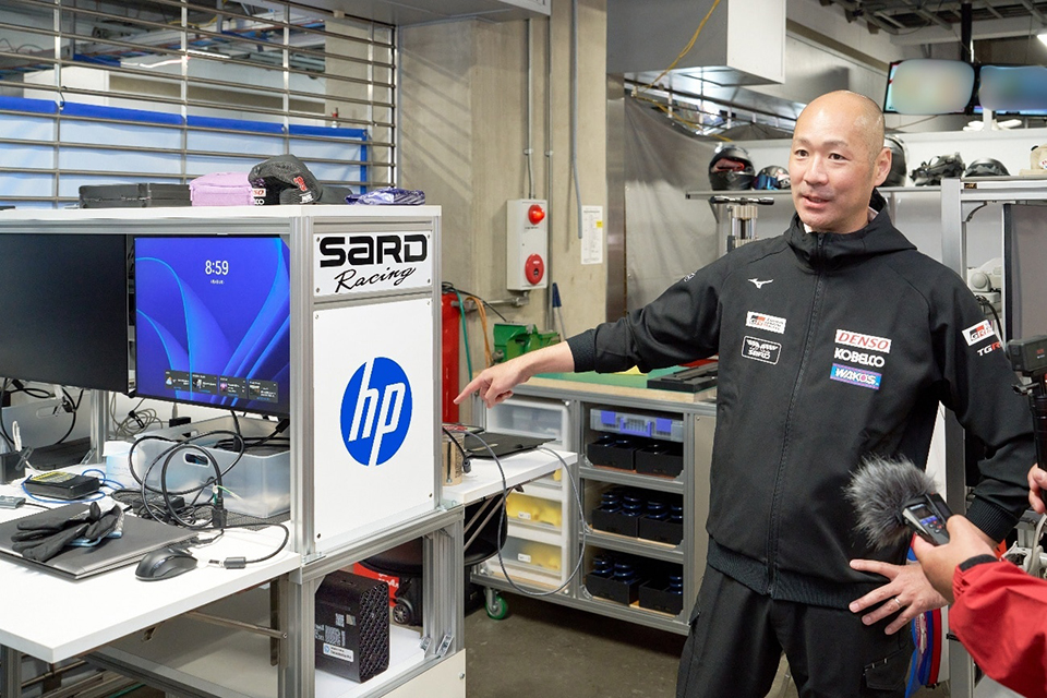 株式会社サード モータースポーツ部 次長 TGR TEAM SARD チーフエンジニア 阿部 和也 氏