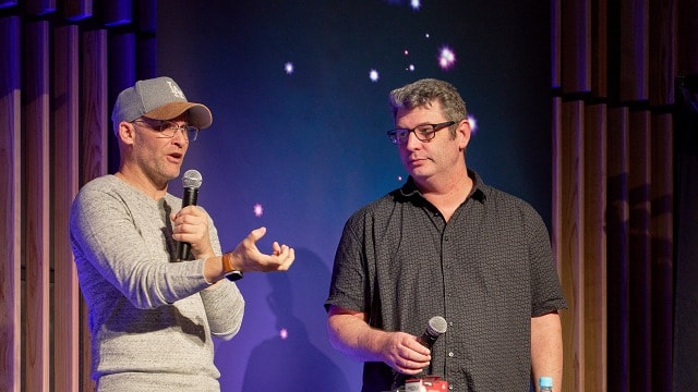 左から、Blake Baxter(ブレイク氏)、Daniel Urbach(ダニエル氏)